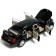 Metal machine "Limousine", 1:24, doors, hood, trunk, black color open