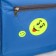 Reflective stickers "Smiley", d = 7.5/5.5/2 cm, 11 pcs on the sheet, yellow color