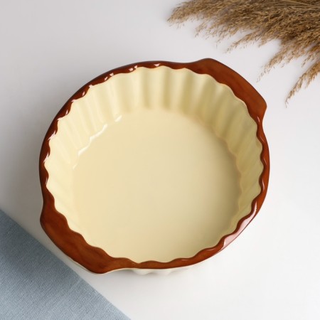 Causage capacity with handles "Wave" Caramel, 2.1l-2