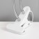 Sindy Duo table lamp 2x15W E27 white 3x3x40cm Risalux