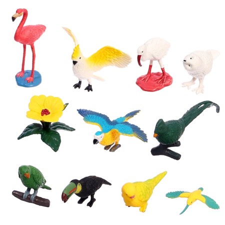 Animal set "Birds", 11 figures-1