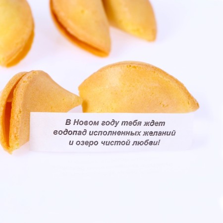 New Year. Cookies with a prediction "2025", 12 pcs, 84 g-4