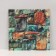 Photophone bilateral cardboard density 350 g "Masonry masonry" 50x50 cm