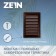 Ventilation grate Zein luxury RM1724M, 170x240 mm, with a grid, metal, copper antique