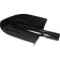 Bucket for bayonet shovel, straight