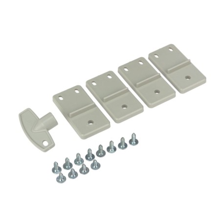 Plastic Plastic PLAC with a 300x200x130 mm ABS UHL1 IP65 Rexant mounting panel-5