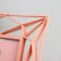 Photo frame plastic 10x15 cm "Geometry" pink 18x23 cm