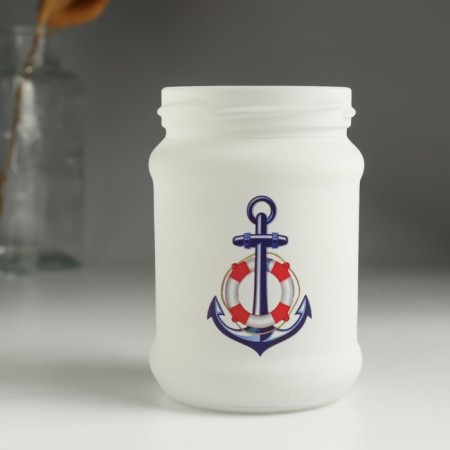 Candle Bank, Shipyard "Mareman-3" 10.5x, 6.7 cm, 250ml-1