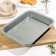 The form for baking "Elin marble. Rectangle ", 39 × 29 × 5.5 cm, anti -stick coating, gray color