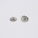 The buttons are sewing, d = 10 mm, 36 pcs, silver color