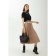 Bag Female Tout with zipper, black color