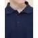 Polo for a boy with Pelican long sleeve, height 122 cm, dark blue color