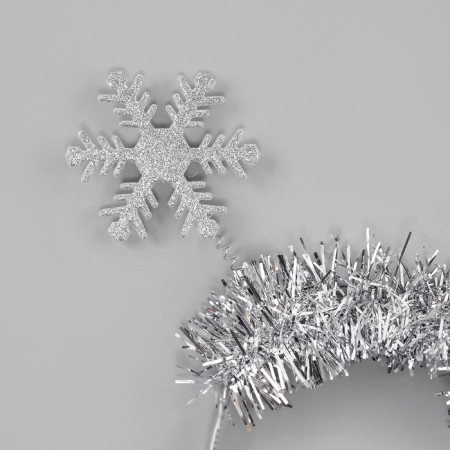 Carnival set "Bright Snowflake", dress, rim, height 116-122 cm-10