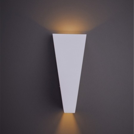 Facade lamp Arte Lamp Cometa A1524al-1wh, LED, 6 W, 9x9x21 cm, 360 lm, white