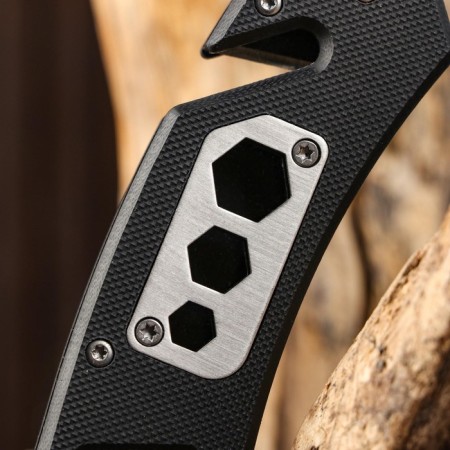 Folding “Leader” knife 20cm, 84mm/3mm blade, with a sling-5