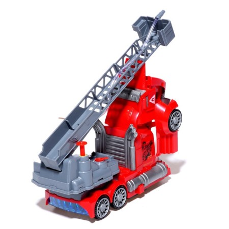 The firefighting robot, transforms, shoots with water, light and sound effects-3