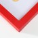 Photo frame plastic L-3 21x30 cm, red