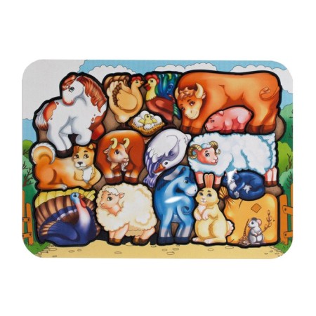 Frame-soroter "Animals", 16 parts, size: 24.2 × 17.7 cm-5