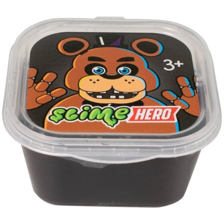 Slime "Slime Hero. Robots. Bear ", Black, 60 g-2