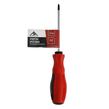 Scrap screwdriver, magnet, two -component handle, PH0 x 75 mm-2