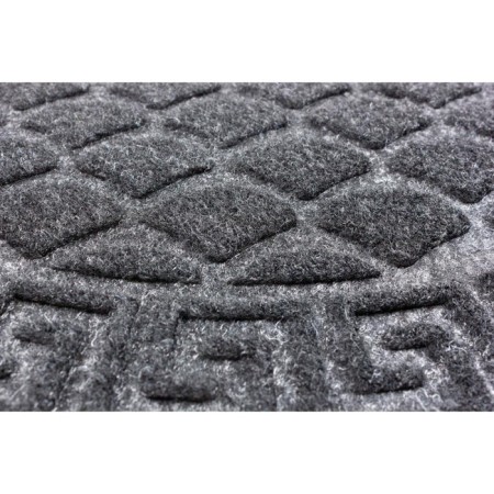 Moisted matting rug "Pres", 40x60 cm, Athena's drawing gray semicircle-1