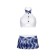 Candy Girl schoolgirl cost, white-blue color, OS size