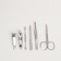 The set of manicure "trend", 6 items, in case, black color