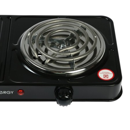 Electric tile Energy EN-904B, 2000 watts, 2 burners, black-2