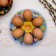 Glass stand for 6 eggs "Easter wreath", 18 x 18 cm