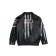 Eco -leather jacket for a boy PlayTode, height 176 cm