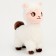 Soft toy "Lama", 25 cm, white color
