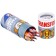 Colored pencils in a tube, 12 colors, trihedral, transformers