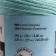Yarn "Macrame Cotton" 20% polyester, 80% cotton 225m/250g (775 mint)