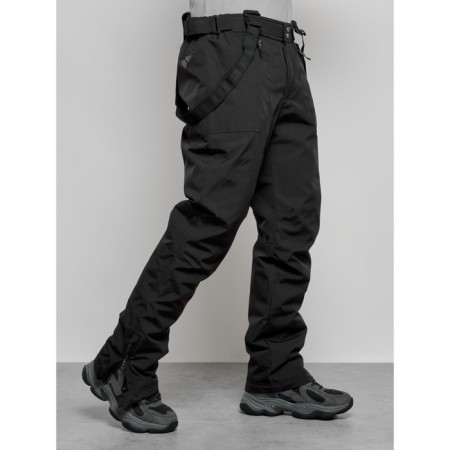Semi -combinezone ski insulated male winter, size 50, black color-10