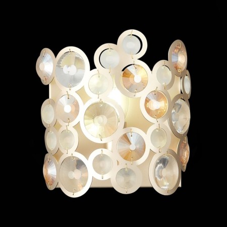 Sconces st. SL1172.201.01. Namio. 1x60 W, E14, 19x20 cm, golden color-1