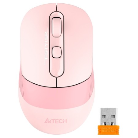 Mouse A4Tech FSTYLER FB10C, optical, wireless, 2400DPI, USB, pink-6