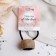 Hair gum "Fashionable little thing" Gloss Point, Gold
