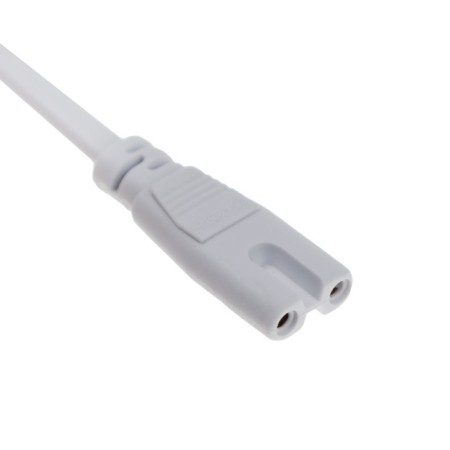 Wire for connecting lamps for plants ULI-P Uniel, 30 cm, 2 contacts, white-1