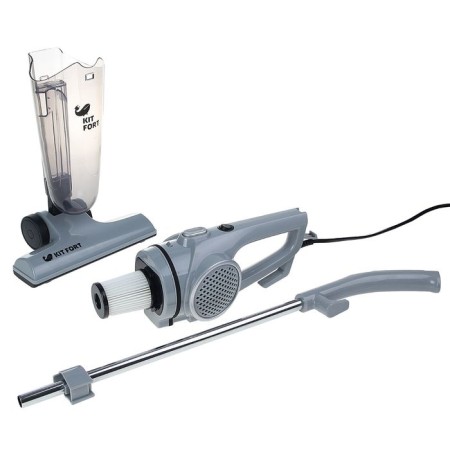Vacuum cleaner KitFort KT-509, vertical, 650 watts, 1.2 l, gray-4