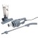 Vacuum cleaner KitFort KT-509, vertical, 650 watts, 1.2 l, gray