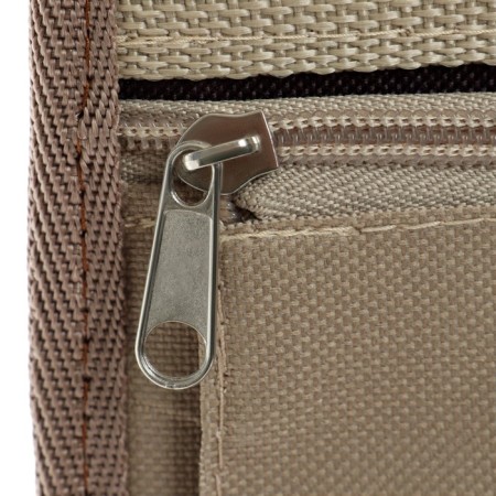 Folder for drawings and drawings for artists A3, 450 x 320 x 30 mm, handles, frame, with pocket, brown/beige, estado-3