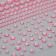 Stick plastic rhinestones "Round rhinestones" 12x10 cm