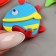 A set of stickers from EVA "Underwater World", 8 pcs.