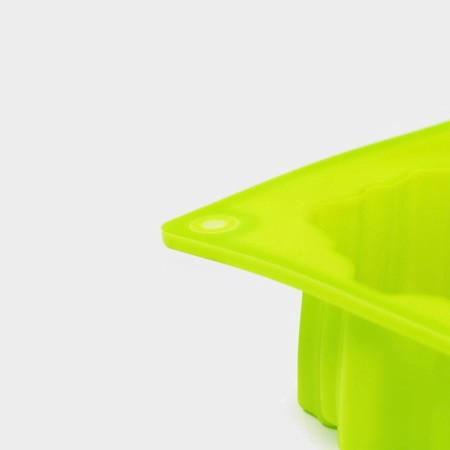 Silicone form for baking the shade "Snowflake", 30 × 17.5 cm, 11 cells, light color-6