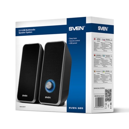 Columns Sven 325 2.0 black 6W-3