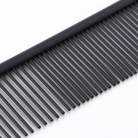 A comb for wool with galvanic coating, 18.8 x 4.2 cm, black-2