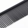 A comb for wool with galvanic coating, 18.8 x 4.2 cm, black