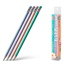 A set of black -graphic pencils of 12 pieces of HB Erichkrause 