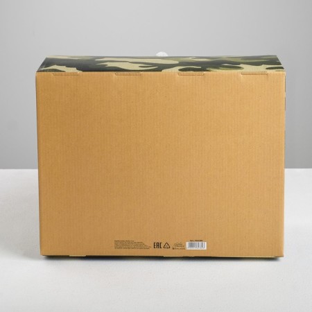 Box - Penal, Gift packaging, “From February 23!”, 30 x 23 x 12 cm-2