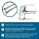 Santek Santek sink "Nico", chrome